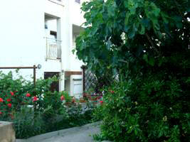 Appartement 6 Baska Insel Krk Kroatien Eingang Appartement 6 Baska Insel Krk Kroatien Eingang