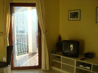 Baska Krk Croatia Apartment-6 living room with air condition