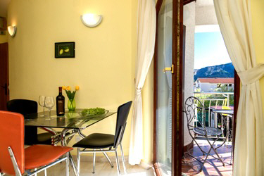 Appartement LIMONE Baska Insel Krk Kroatien Wohnzimmer