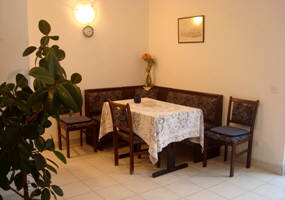 Apartment 6A Baska Island Krk Croatia dining corner