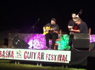 Gitarrenfestival 2014 - Baska Insel Krk Gypsy Swing Abend mit Joscho Stephan Trio