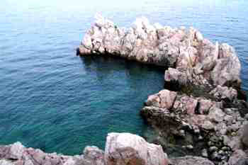 Sea and Rock in Baska