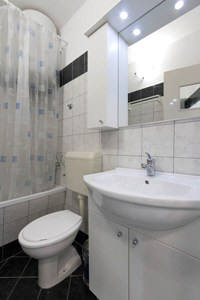 Appartement 3A Baska Insel Krk Kroatien Bad