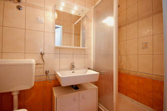 Baska Krk Croatia apartment close beach terrace quiet area Baska Krk Croatia apartment close beach terrace quiet