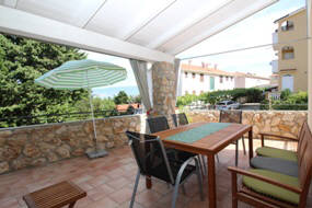 Appartement 61 Baska Insel Krk Kroatien Terrasse