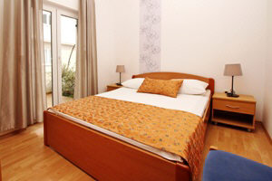 Baska Zarok Insel Krk Kroatien Appartement 6 personen 3 schlafzimmer grosse terrasse internet hunde erlaubt schlafzimmer 2