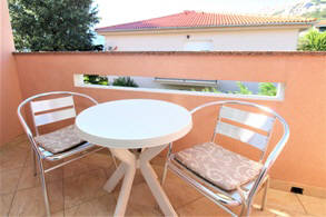 apartment with balcony close to beach baska island krk croatia