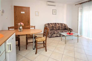 apartment with balcony close to beach baska island krk croatia