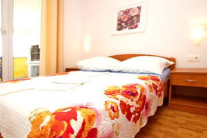 Apartment close to beach with sea view Baska island krk Croatia bedroom 1 Apartment close to beach with sea view Baska island krk Croatia bedroom 1