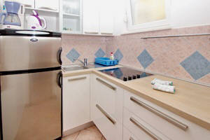 Appartement 67F mit Meerblick Baska Insel Krk Kroatien Küche Appartement 67F mit Meerblick Baska Insel Krk Kroatien Küche