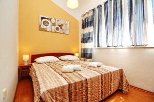 Appartement 67F mit Meerblick Baska Insel Krk Kroatien Schlafzimmer 1 Appartement 67F mit Meerblick Baska Insel Krk Kroatien Schlafzimmer 1