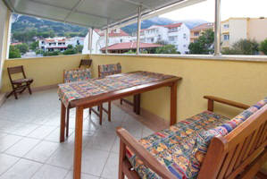 Appartement 67F mit Meerblick Baska Insel Krk Kroatien Terrasse Appartement 67F mit Meerblick Baska Insel Krk Kroatien Terrasse