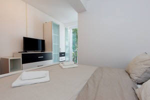 Apartment with barbecue close to beach Baska island Krk Croatia