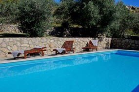 Apartement Ferienhaus mit Pool Baska Insel Krk