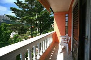 Zimmer 27E Baska Insel Krk Kroatien Terrasse