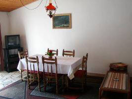 Apartment bungalow close to beach baska krk croatia dining corner