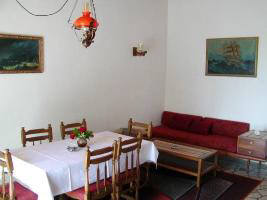 Apartment bungalow close to beach baska krk croatia living room 