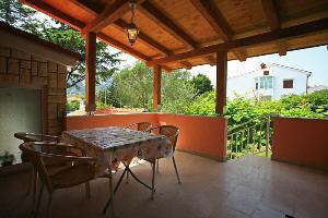 Baska Insel Krk Kroatien Appartement 27A Terrasse