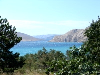 Ausblick beim Wandern - Baska Krk Kroatien