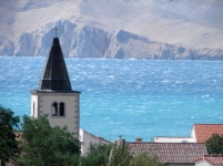 Church of the Holy Trinity in Baska Krk Croatia