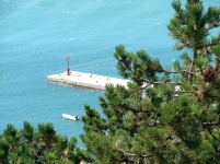 View from hiking route - Baska Krk Croatia