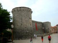 Frankopan castle in Krk on the island Krk Croatia