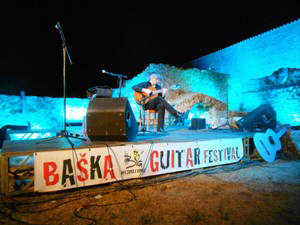 Gitarrenfestival Baska Insel Krk Kroatien