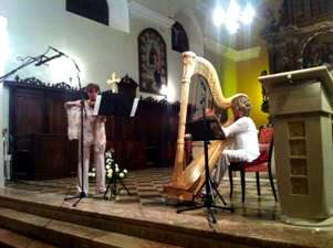 Diana Cikovic Grubisic (harp) - Tea Grubisic (violin)