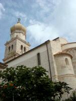 Cathedral in Krk on the island Krk Croatia