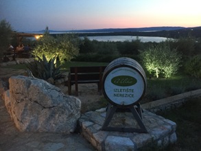 Island Krk Croatia Tavern in the olive garden