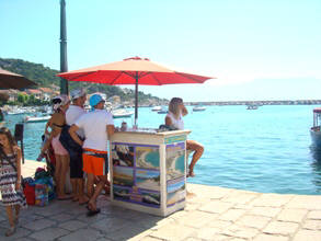 Taxi boat Lord Baska island Krk Croatia