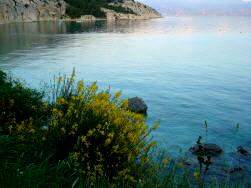 Spring in Baska island Krk Croatia