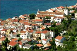 Old town Baska island Krk Croatia