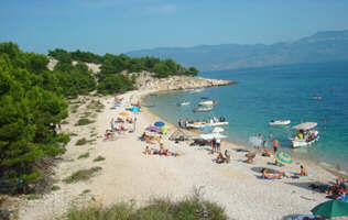 Strand Vrzenica Baska Insel Krk