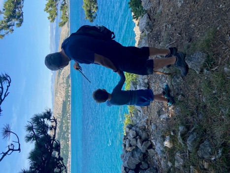 Wandern mit Kindern Baska Insel Krk Kroatien